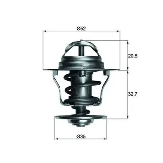 Mahle Termostat – TX1288D ürün görseli