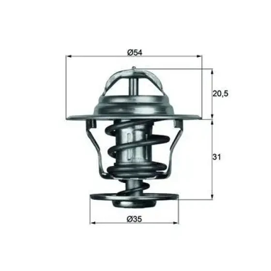 Mahle Termostat – TX1392D ürün görseli