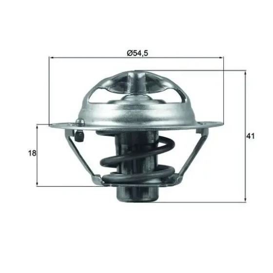 Mahle Termostat – TX16282D ürün görseli