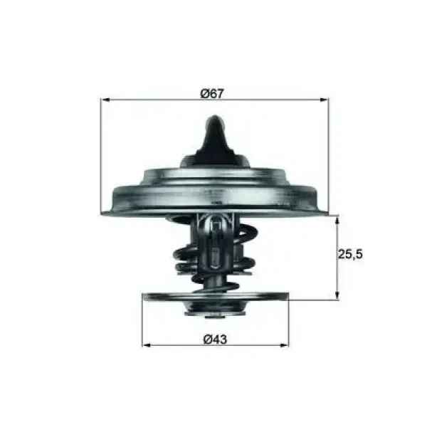 Mahle Termostat – TX1887D