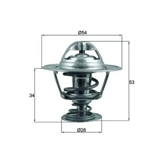 Mahle Termostat – TX20388D ürün görseli