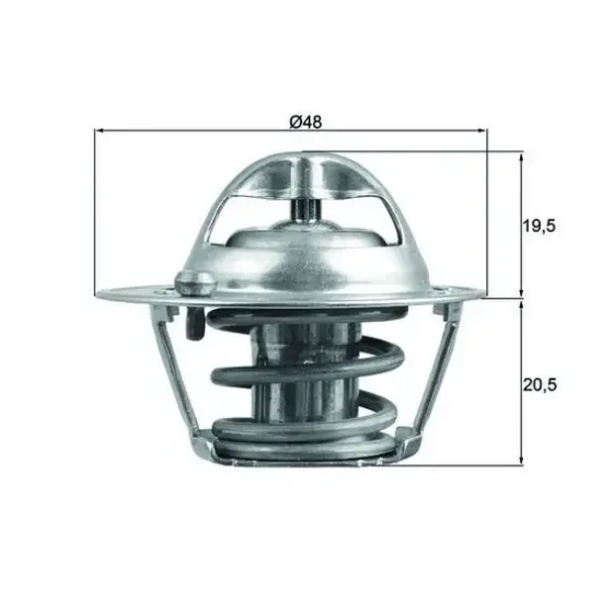 Mahle Termostat – TX20482D ürün görseli