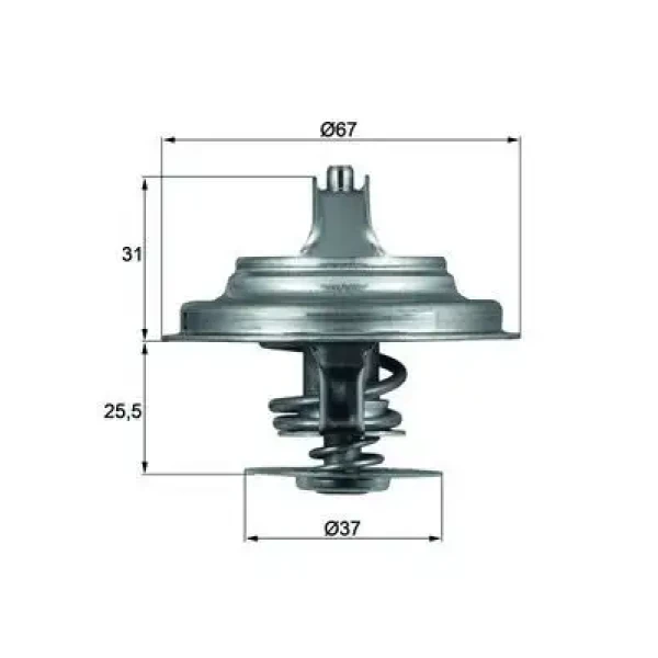 Mahle Termostat – TX2571D / OEM 076121113A