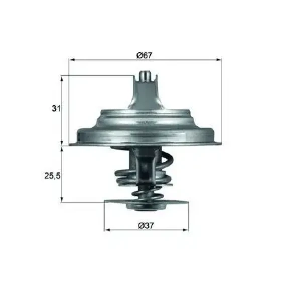 Mahle Termostat – TX2587D ürün görseli