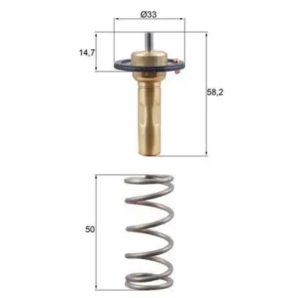 Mahle Termostat – TX26589D