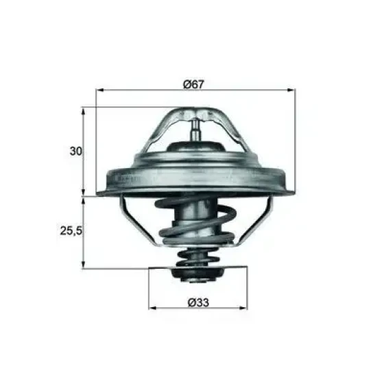 Mahle Termostat – TX2888D ürün görseli