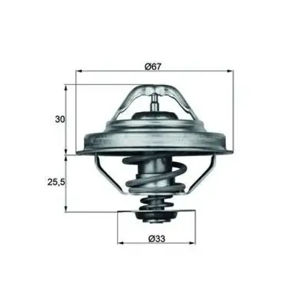 Mahle Termostat – TX2892D