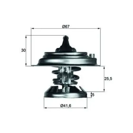Mahle Termostat – TX2975D / OEM A6012000215 ürün görseli