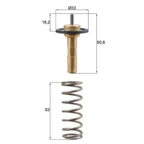 Mahle Termostat – TX31190D / OEM 31293556 ürün görseli