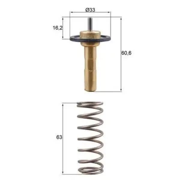 Mahle Termostat – TX31190D / OEM 31293556