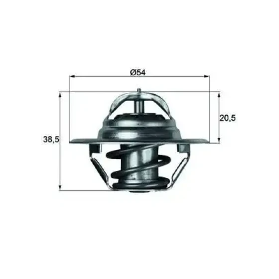 Mahle Termostat – TX383D ürün görseli