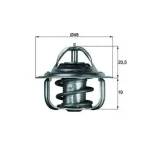 Mahle Termostat – TX583D