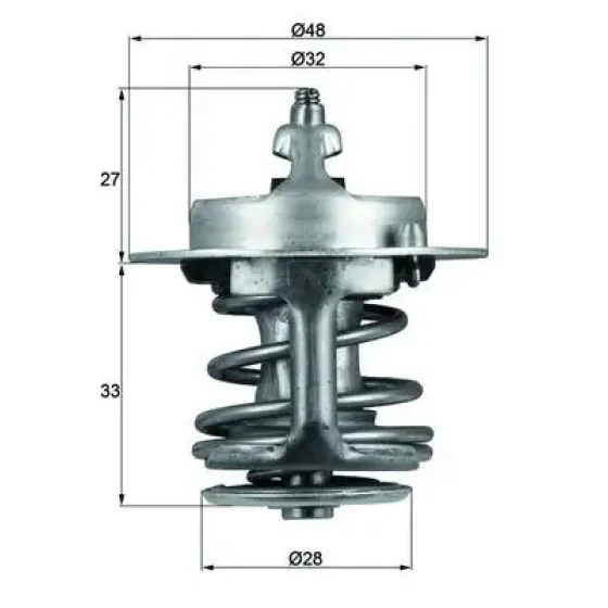 Mahle Termostat – TX6383 ürün görseli