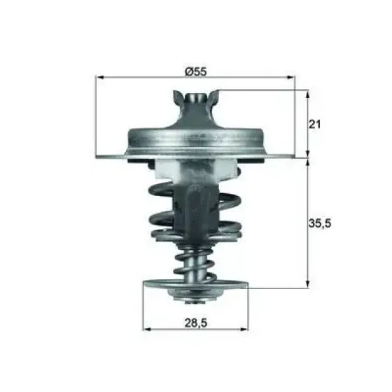 Mahle Termostat – TX6783D ürün görseli