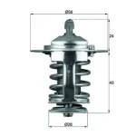 Mahle Termostat – TX7082