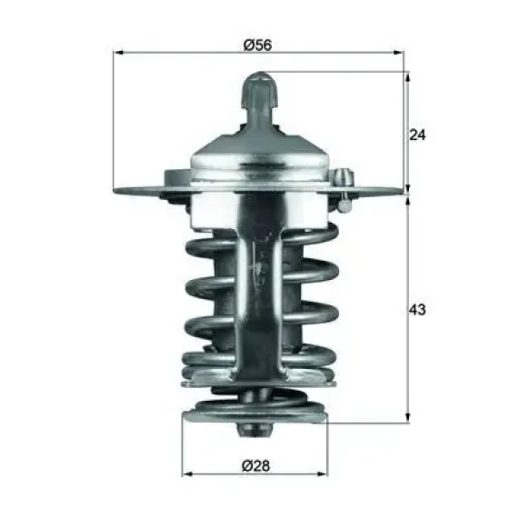 Mahle Termostat – TX7082 ürün görseli
