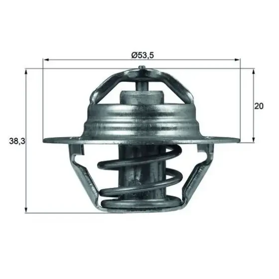 Mahle Termostat – TX8888D ürün görseli