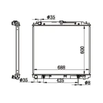 GMB Triger Gergi Rulmanı – GT80640