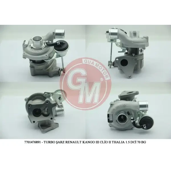 GUA Turbo (Komple) – 40503 / OEM 7701476891