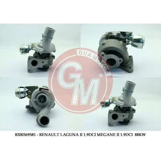 GUA Turbo (Komple) – 40662 / OEM 8200369581 ürün görseli