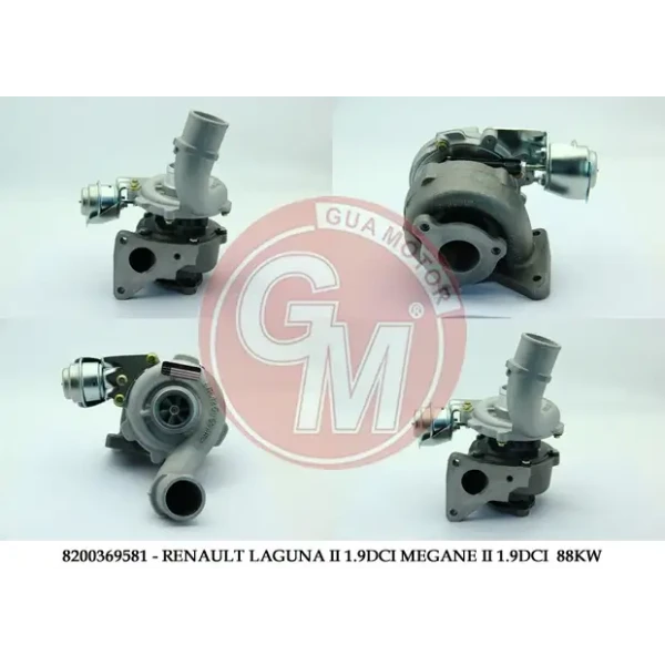 GUA Turbo (Komple) – 40662 / OEM 8200369581