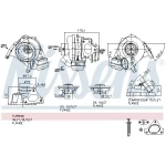Nissens Turbo (Komple) – 93105 / OEM A6110960799