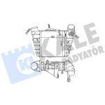 KALE Turbo Radyatörü – 342300 / OEM 6Q0145804G