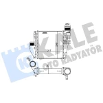 KALE Turbo Radyatörü – 342815 / OEM 9675627980