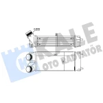 KALE Turbo Radyatörü – 343800 / OEM 0384L4