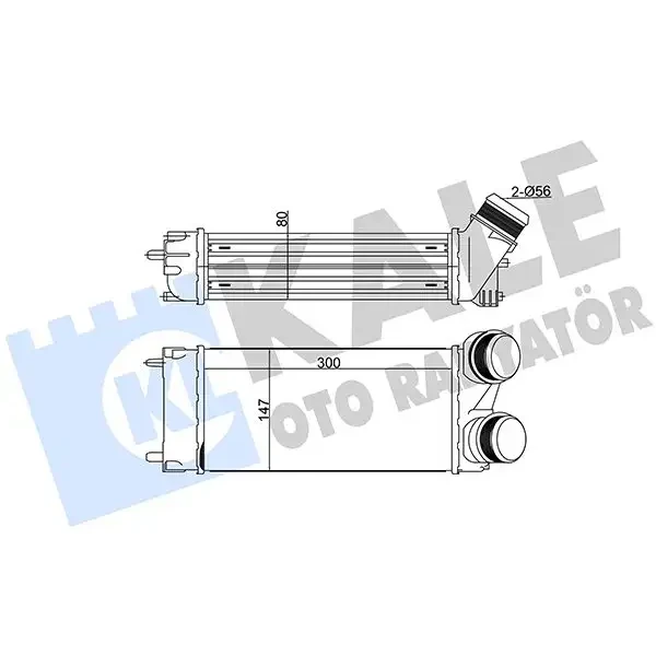 KALE Turbo Radyatörü – 344200 / OEM 1440H9