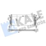 KALE Turbo Radyatörü – 344800 / OEM 13267646