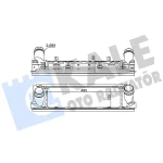 KALE Turbo Radyatörü – 344825 / OEM 17517600530
