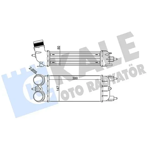 KALE Turbo Radyatörü – 344875 / OEM 1440Q9