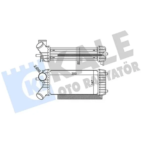 KALE Turbo Radyatörü – 344935 ürün görseli