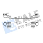 KALE Turbo Radyatörü – 345005 / OEM A2205000000