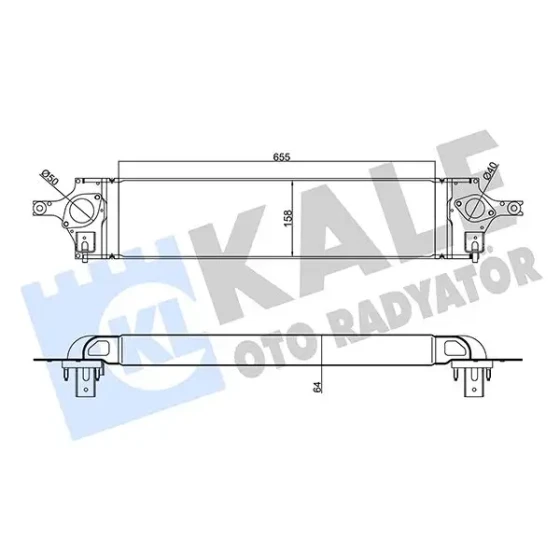 KALE Turbo Radyatörü – 345125 ürün görseli