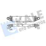 KALE Turbo Radyatörü – 347800 / OEM A2045000300