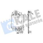 KALE Turbo Radyatörü – 348100 / OEM 8200252209