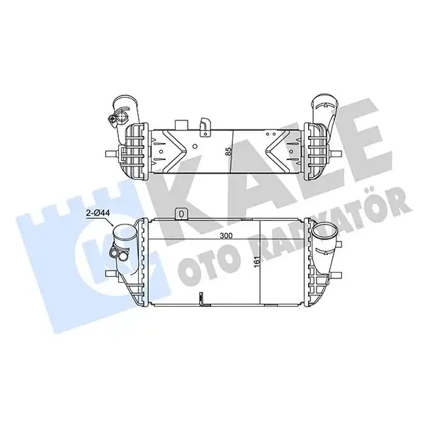 KALE Turbo Radyatörü – 350785 / OEM 282712A650