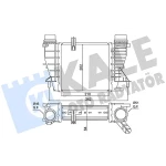 KALE Turbo Radyatörü – 350880 / OEM 144619U20A