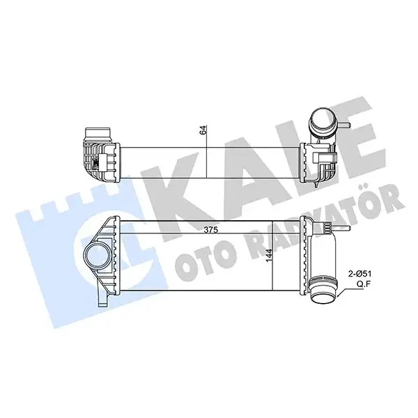 KALE Turbo Radyatörü – 350915