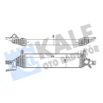 KALE Turbo Radyatörü – 350930 / OEM 14461BB50B