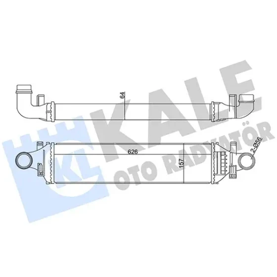 KALE Turbo Radyatörü – 352020 ürün görseli