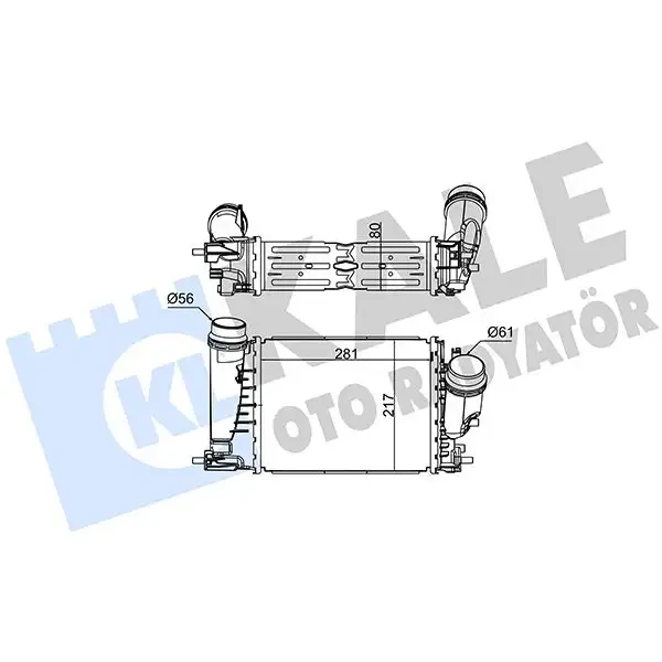 KALE Turbo Radyatörü – 352250 / OEM 144969690R