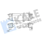 KALE Turbo Radyatörü – 352485 / OEM 282712A600