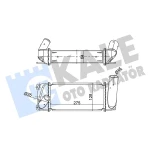 KALE Turbo Radyatörü – 358695 / OEM 179400N080