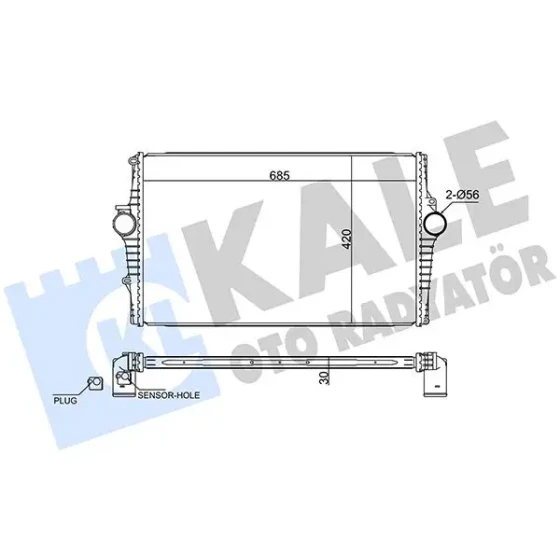 KALE Turbo Radyatörü – 375680 ürün görseli