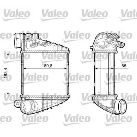 Valeo Turbo Radyatörü – 817205 ürün görseli
