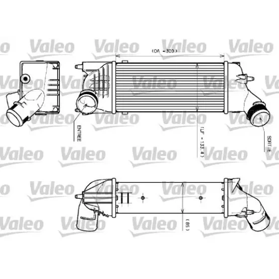 Valeo Turbo Radyatörü – 817639 / OEM 0384G6 ürün görseli