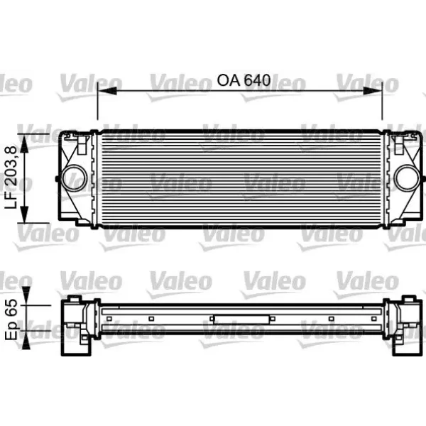 Valeo Turbo Radyatörü – 817994 / OEM A9065010101